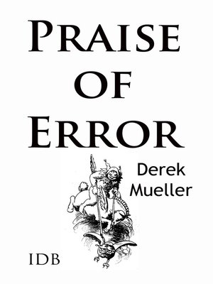 cover image of In Praise of Error